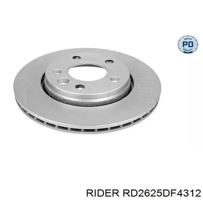 Tarcza hamulcowa tylna Rider RD2625DF4312 cena, od 49,12 USD