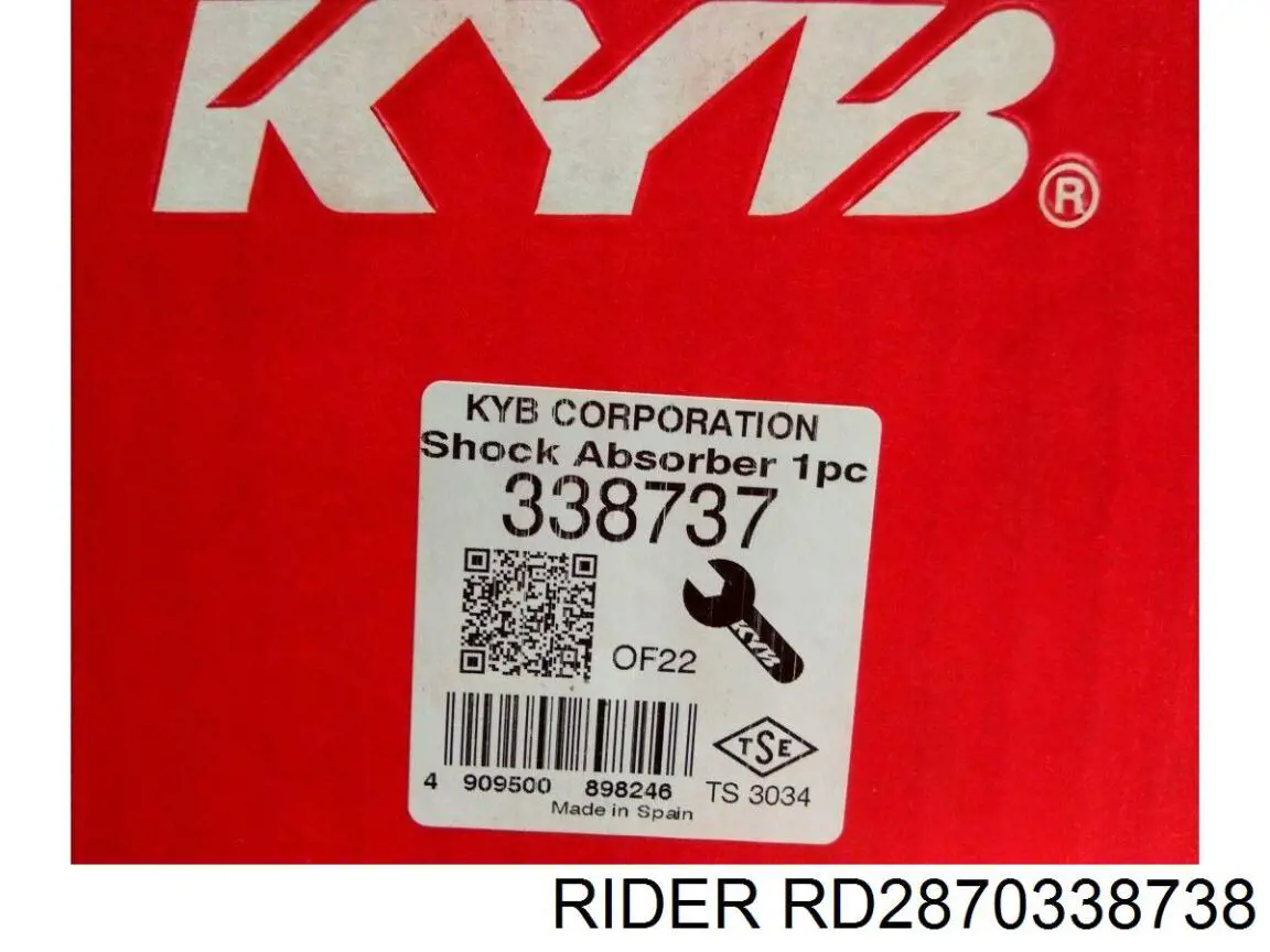 Do koszyka RD2870338738 Rider Amortyzator tylny