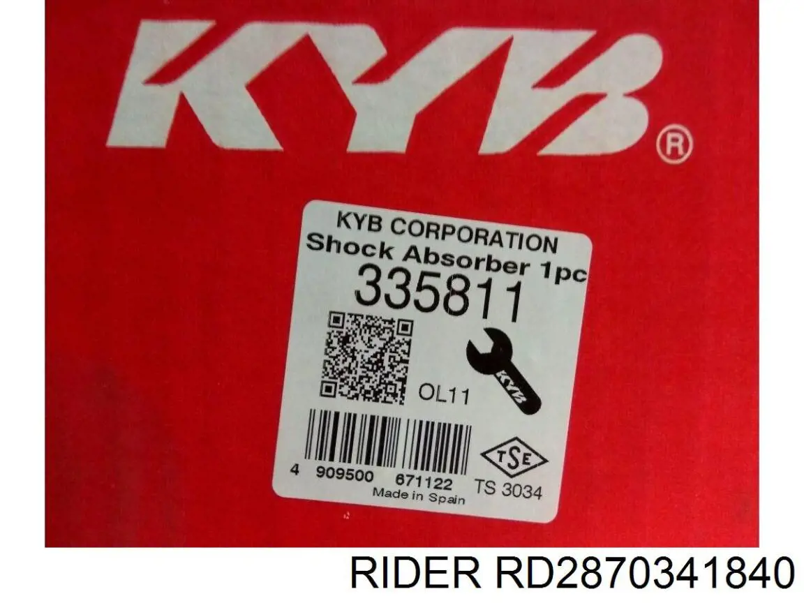 Amortyzator tylny Rider RD2870341840