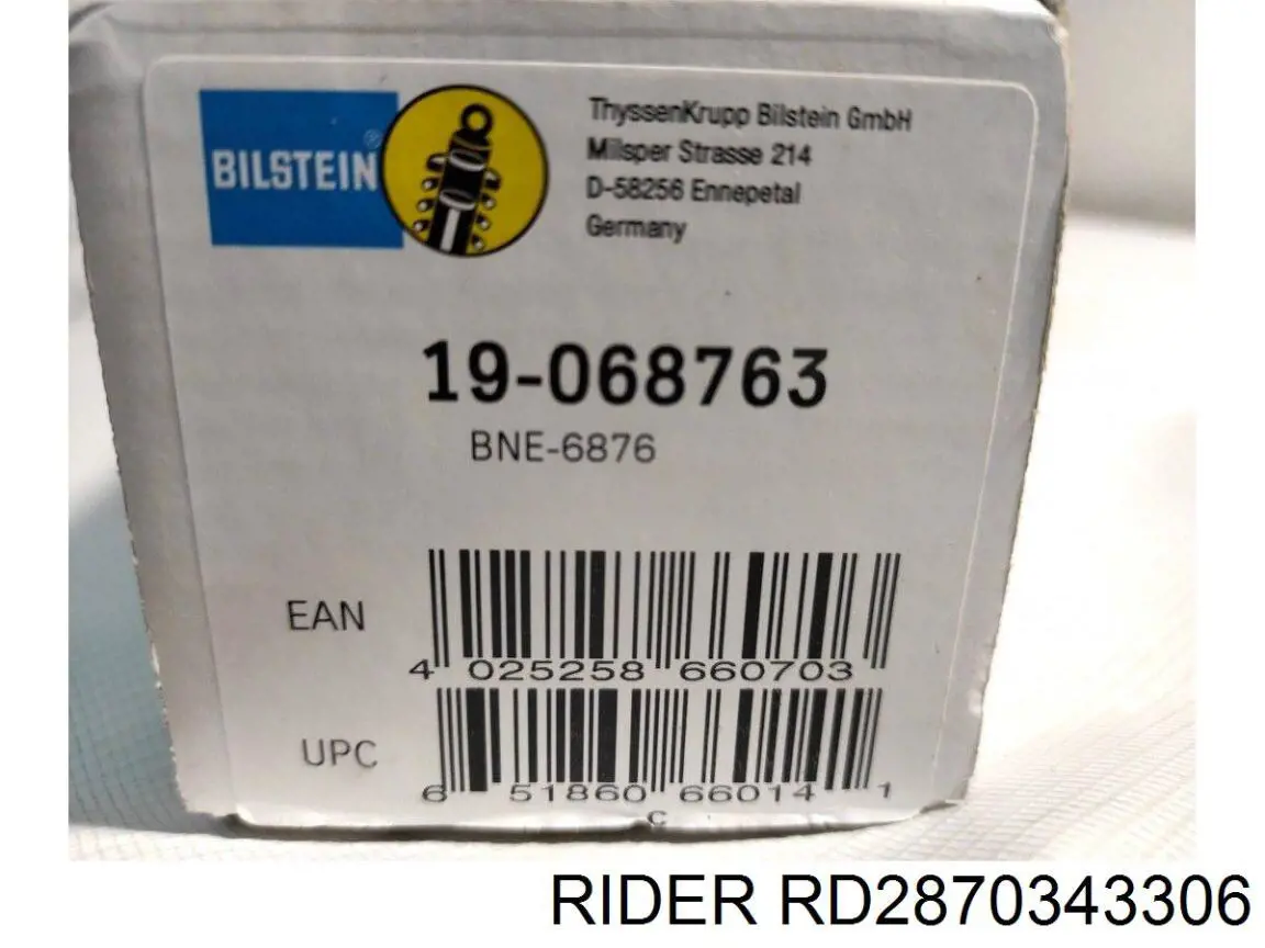 Amortyzator tylny Rider RD2870343306 cena, od 27,00 USD