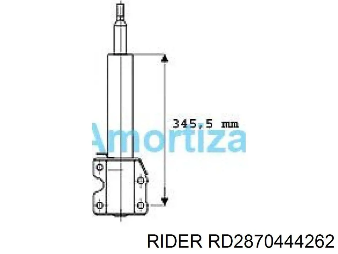 Amortyzator tylny RD2870444262 Rider