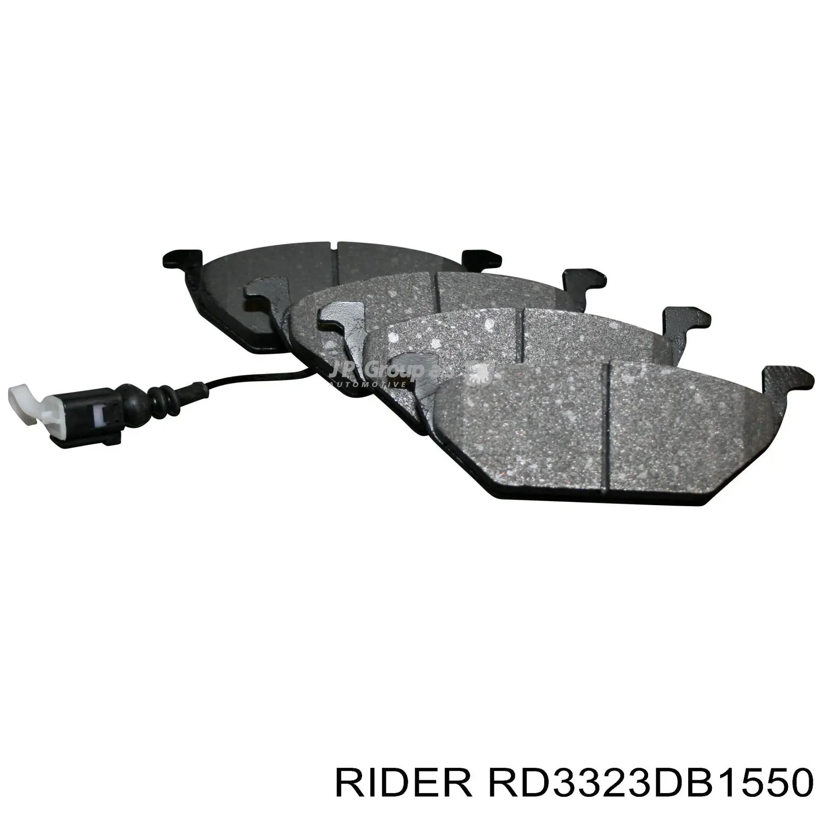 Klocki hamulcowe przednie tarczowe RD3323DB1550 Rider