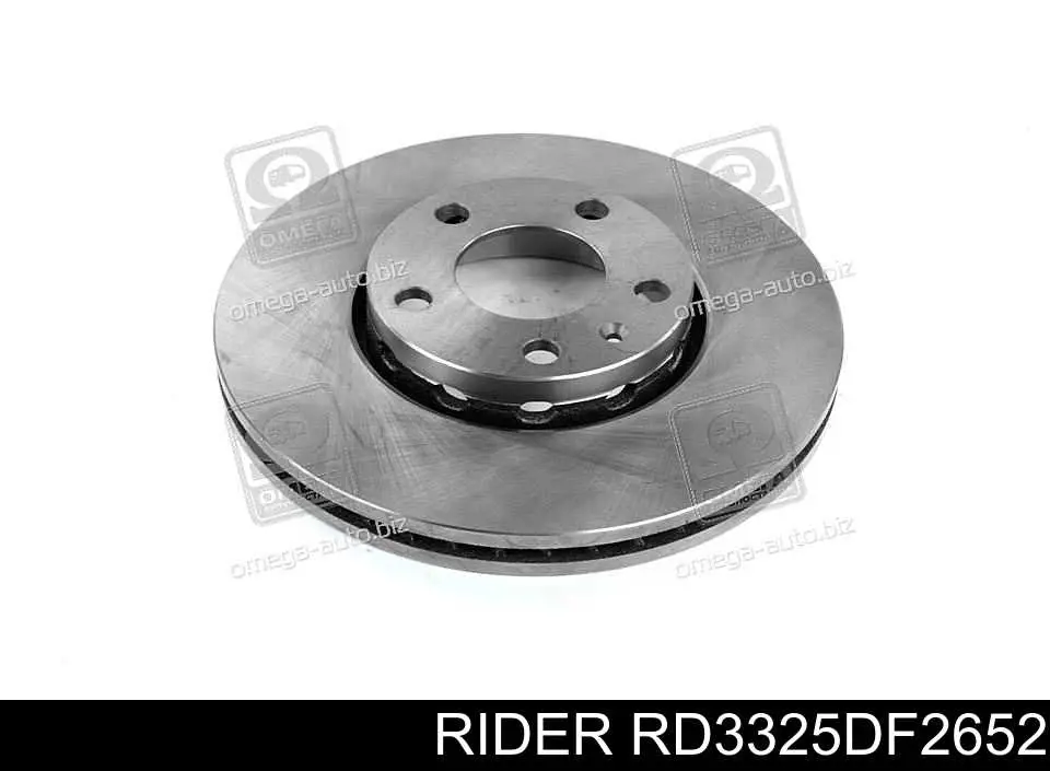 RD.3325.DF2652 Rider tarcza hamulcowa przednia