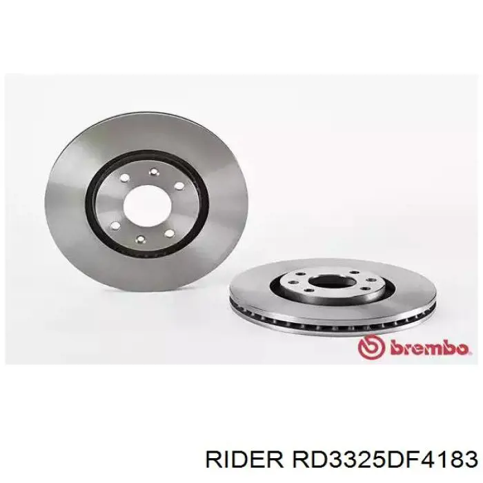 Tarcza hamulcowa przednia RD3325DF4183 Rider