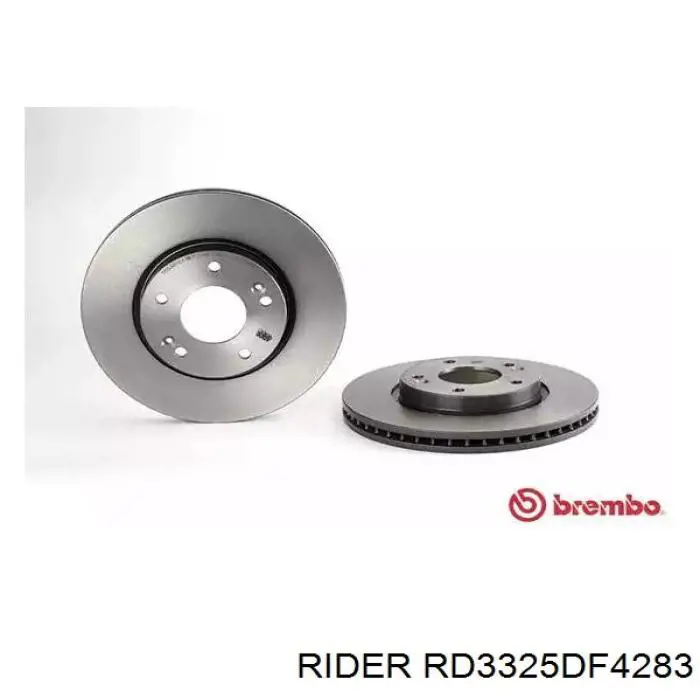 RD3325DF4283 Rider Tarcza hamulcowa przednia