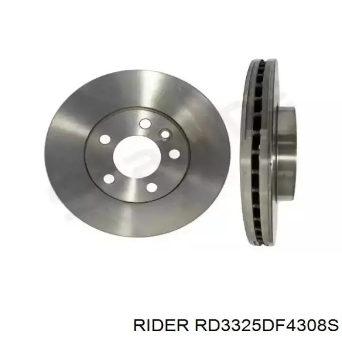 Tarcza hamulcowa przednia RD3325DF4308S Rider