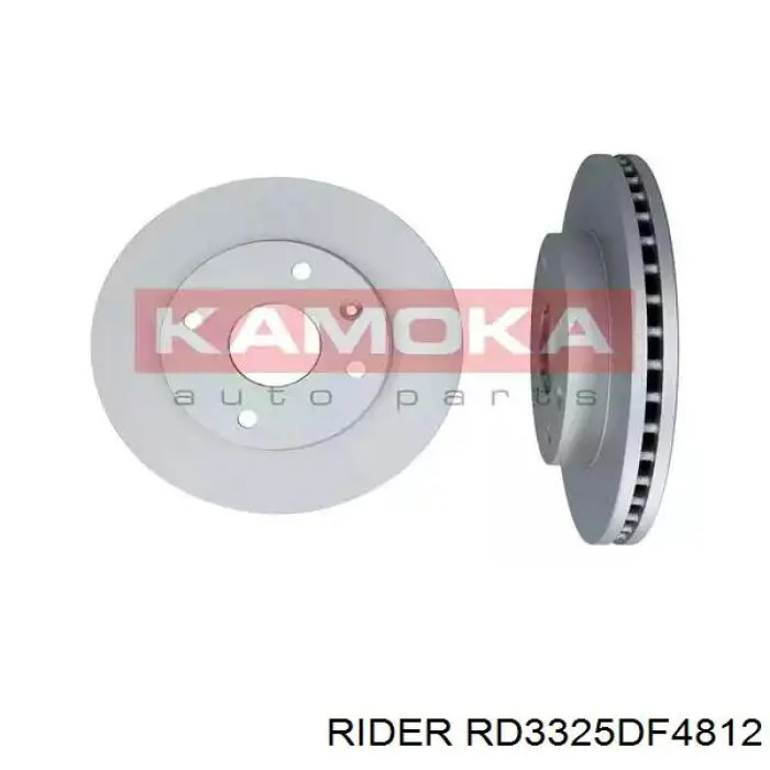 Tarcza hamulcowa przednia RD3325DF4812 Rider