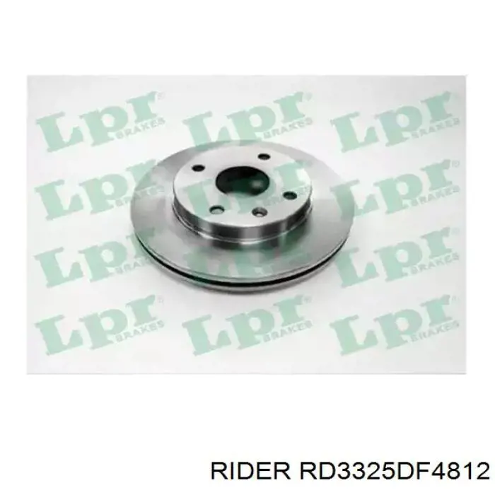 RD3325DF4812 Rider Tarcza hamulcowa przednia
