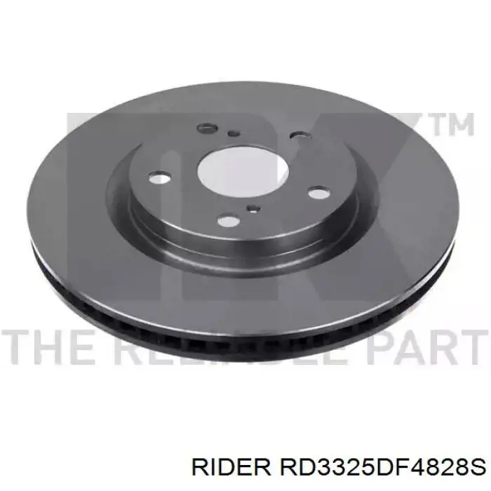 Tarcza hamulcowa przednia Rider RD3325DF4828S