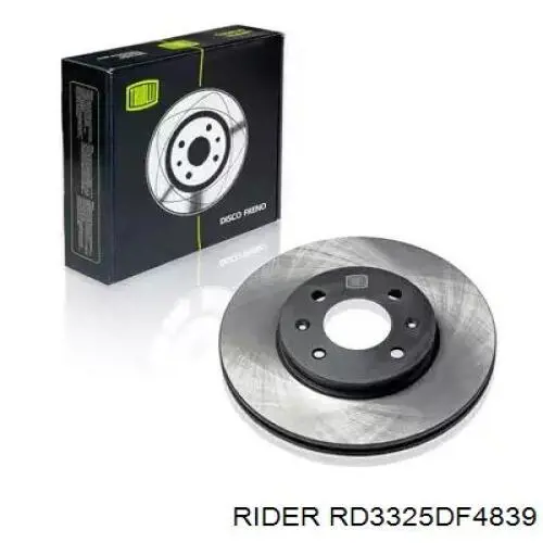 Tarcza hamulcowa przednia Rider RD3325DF4839 cena, od 35,69 USD