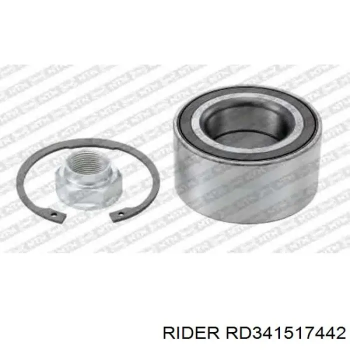 Łożysko piasty przedniej Rider RD341517442 cena, od 29,67 USD