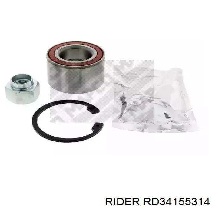 Łożysko piasty przedniej Rider RD34155314