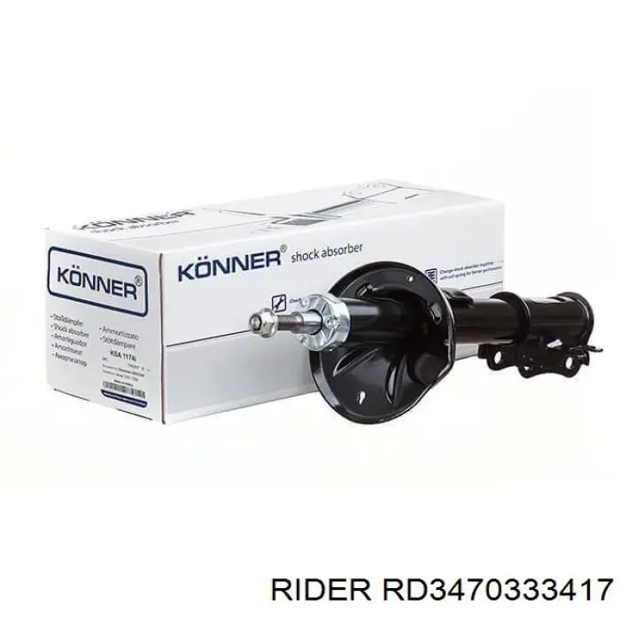 Do koszyka RD3470333417 Rider Amortyzator przedni prawy