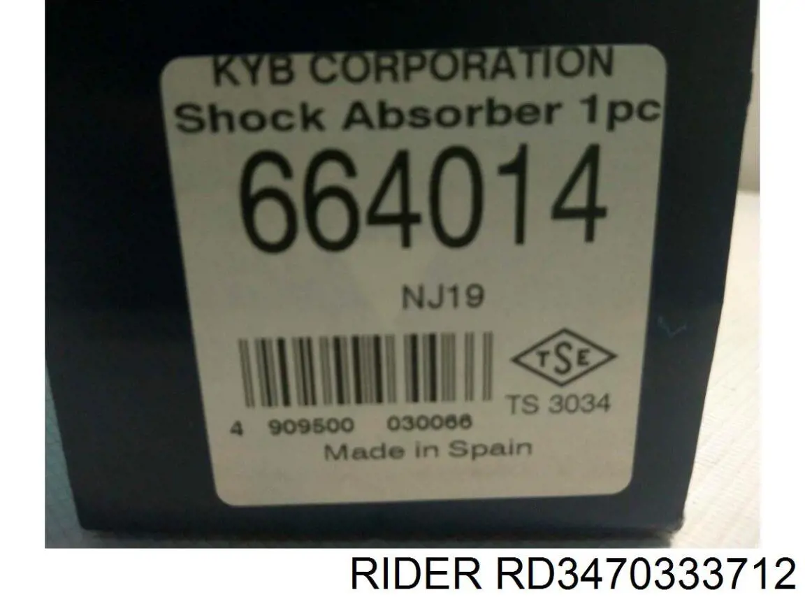 RD3470333712 Rider Amortyzator przedni