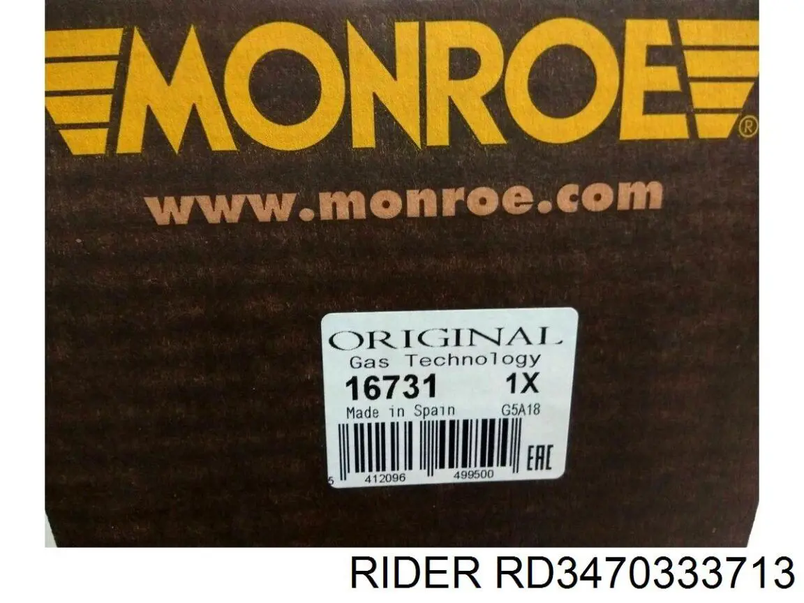 Do koszyka RD3470333713 Rider Amortyzator przedni