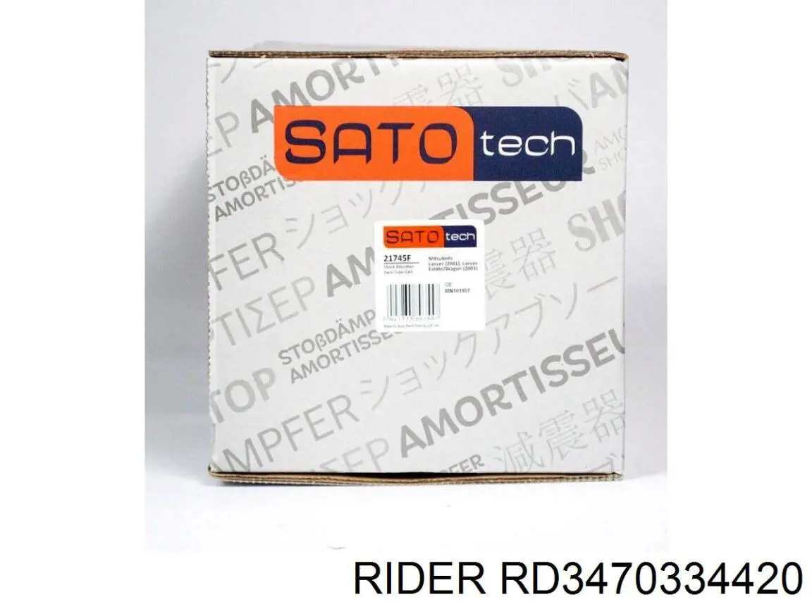 Amortyzator przedni RD3470334420 Rider