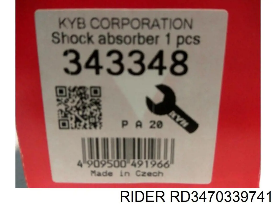 Amortyzator przedni Rider RD3470339741 cena, od 51,97 USD