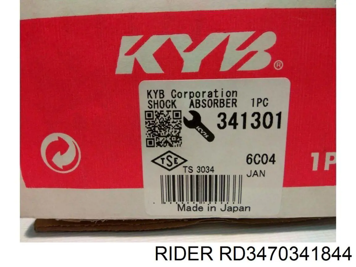 Amortyzator przedni Rider RD3470341844 cena, od 46,07 USD