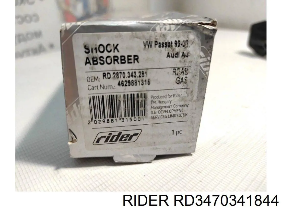 Amortyzator przedni RD3470341844 Rider