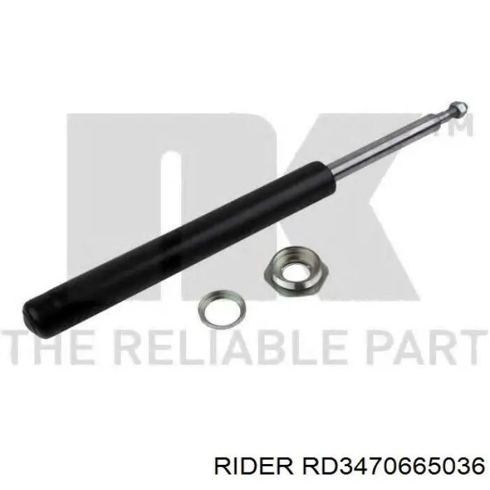 Do koszyka RD3470665036 Rider Amortyzator przedni