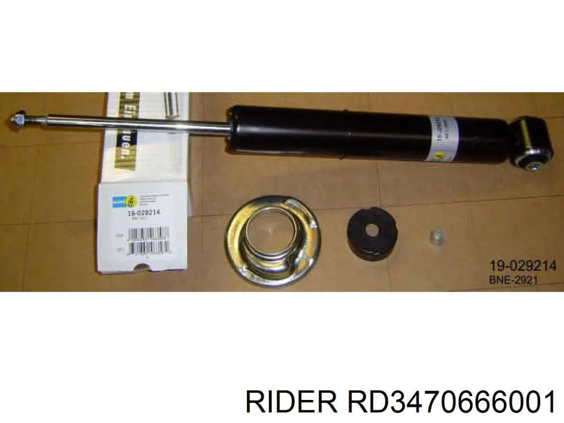 Do koszyka RD3470666001 Rider Amortyzator przedni
