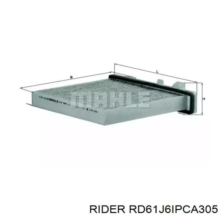 RD61J6IPCA305 Rider Filtr kabiny