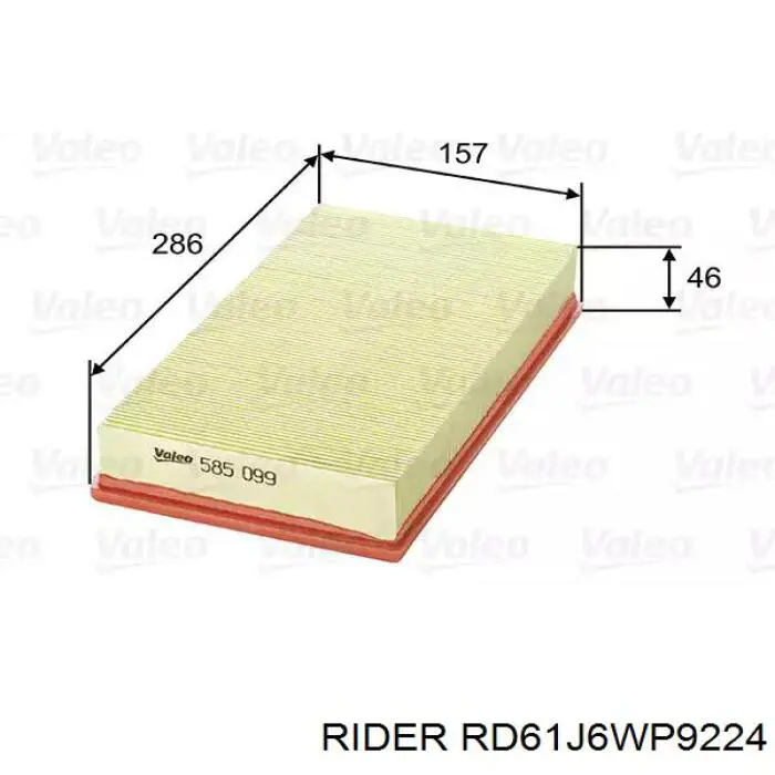 Filtr kabiny Rider RD61J6WP9224