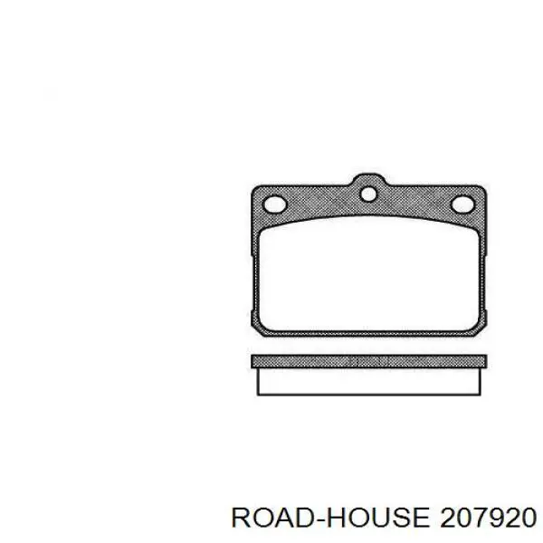 2079.20 Road House klocki hamulcowe przednie tarczowe