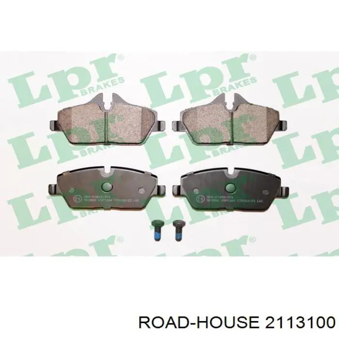 Do koszyka 2113100 Road House Klocki hamulcowe przednie tarczowe