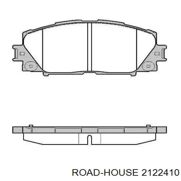 Klocki hamulcowe przednie tarczowe Road House 2122410 cena, od 23,52 USD