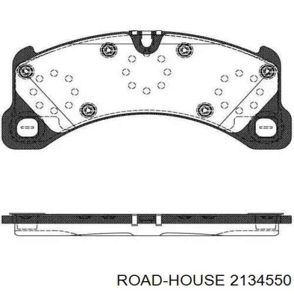 Klocki hamulcowe przednie tarczowe Road House 2134550 cena, od 60,14 USD