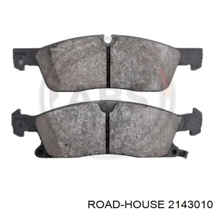 2143010 Road House Klocki hamulcowe przednie tarczowe