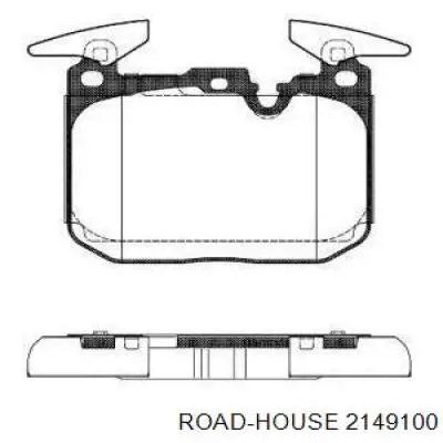 Klocki hamulcowe przednie tarczowe Road House 2149100 cena, od 59,50 USD