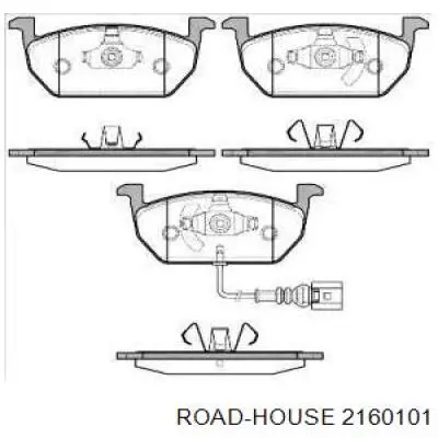 Klocki hamulcowe przednie tarczowe Road House 2160101 cena, od 27,88 USD