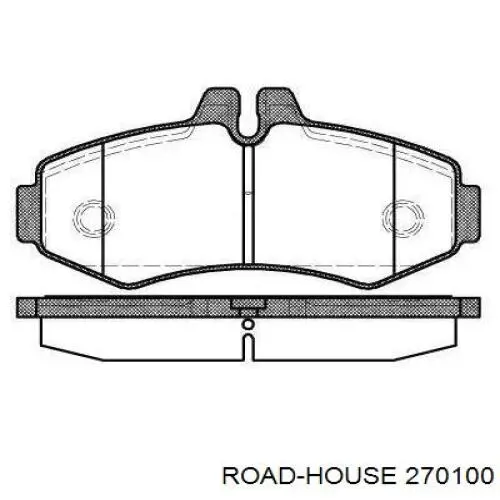 Klocki hamulcowe przednie tarczowe Road House 270100 cena, od 21,90 USD