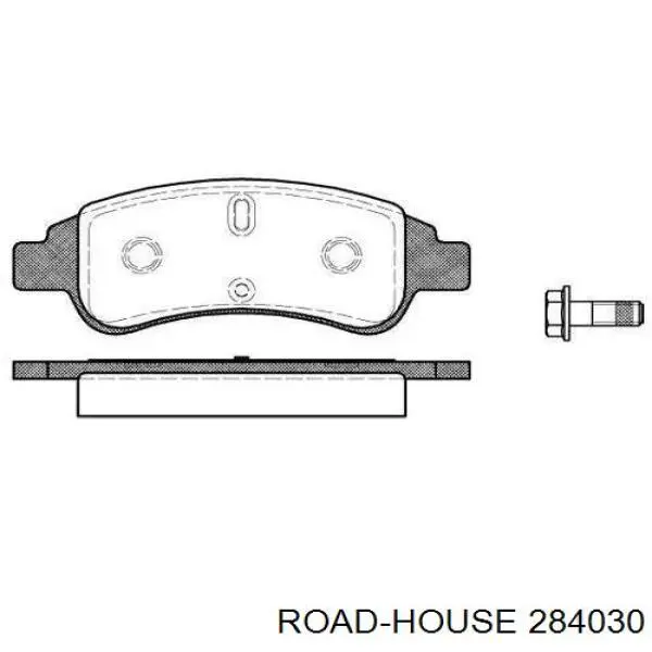 Klocki hamulcowe przednie tarczowe Road House 284030 cena, od 21,44 USD