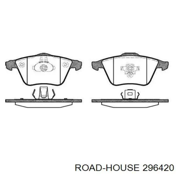 Klocki hamulcowe przednie tarczowe Road House 296420 cena, od 31,36 USD