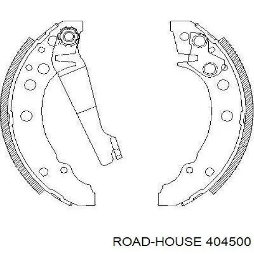 Klocki hamulcowe tylne bębnowe Road House 404500 cena, od 20,94 USD