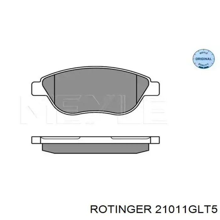 Tarcza hamulcowa przednia Rotinger 21011GLT5 cena, od 109,61 USD