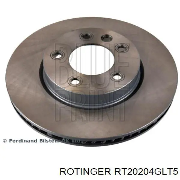 Tarcza hamulcowa przednia Rotinger RT20204GLT5 cena, od 85,16 USD