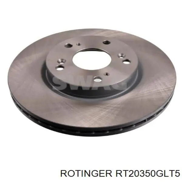 Tarcza hamulcowa przednia Rotinger RT20350GLT5 cena, od 43,85 USD