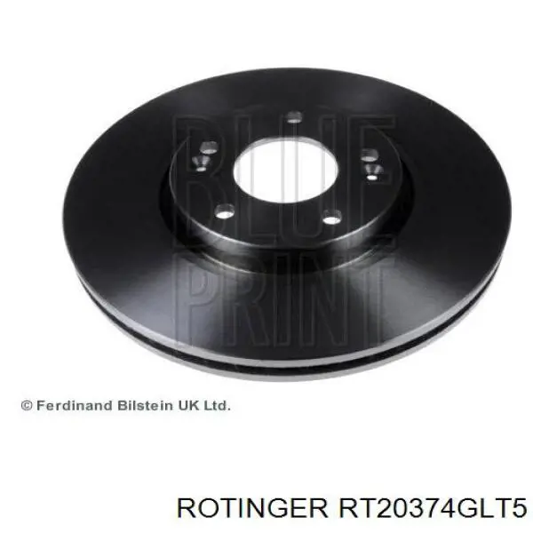 Tarcza hamulcowa przednia Rotinger RT20374GLT5 cena, od 52,02 USD