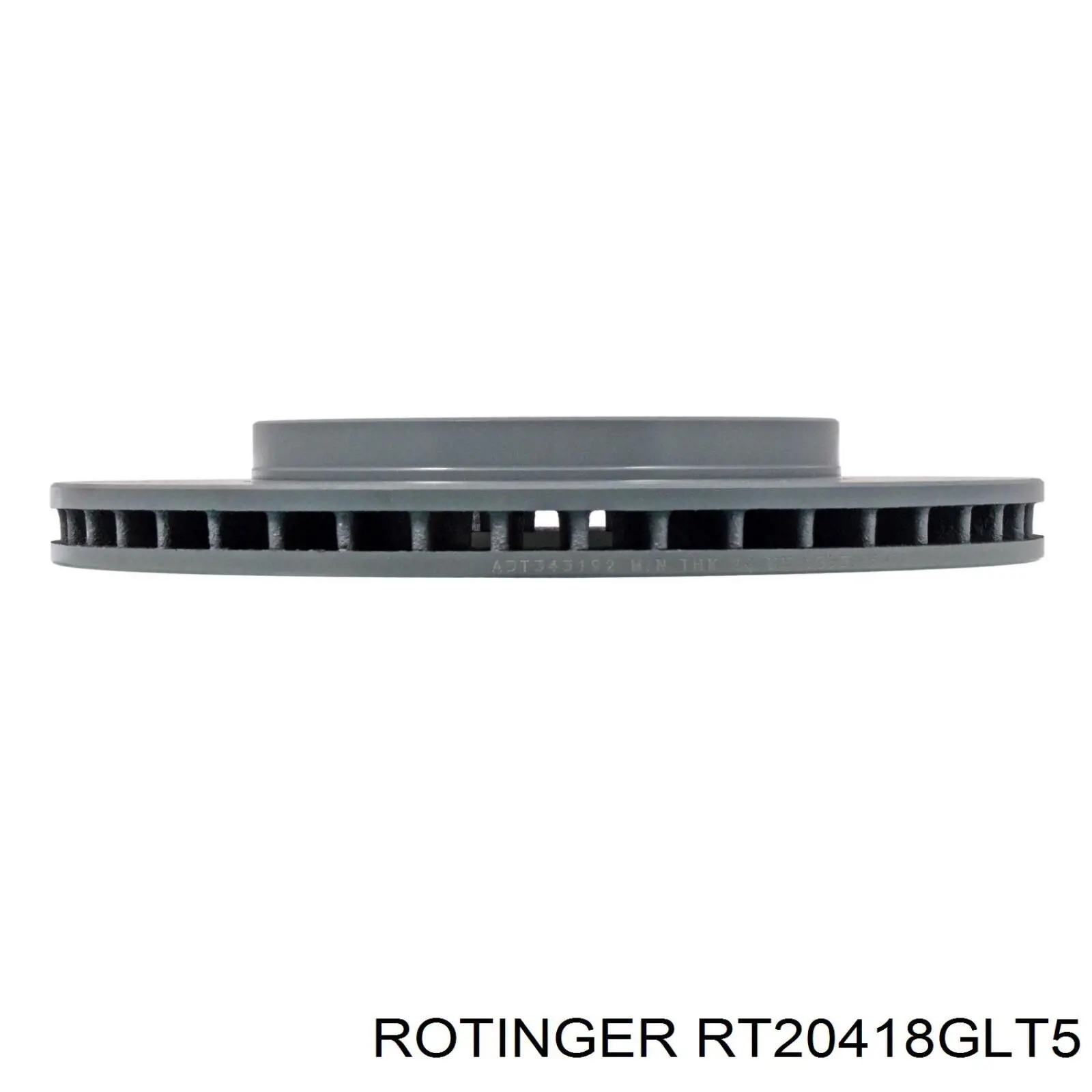 Tarcza hamulcowa przednia Rotinger RT20418GLT5 cena, od 60,54 USD