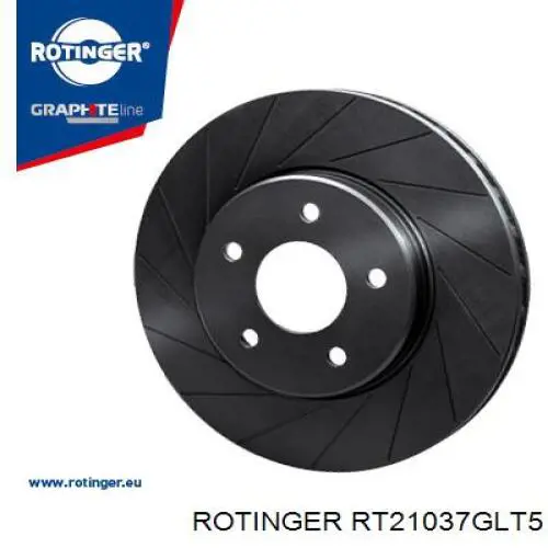 RT21037GLT5 Rotinger Tarcza hamulcowa przednia