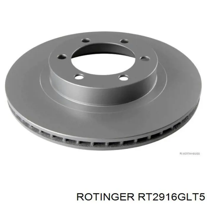 Tarcza hamulcowa przednia Rotinger RT2916GLT5 cena, od 64,38 USD