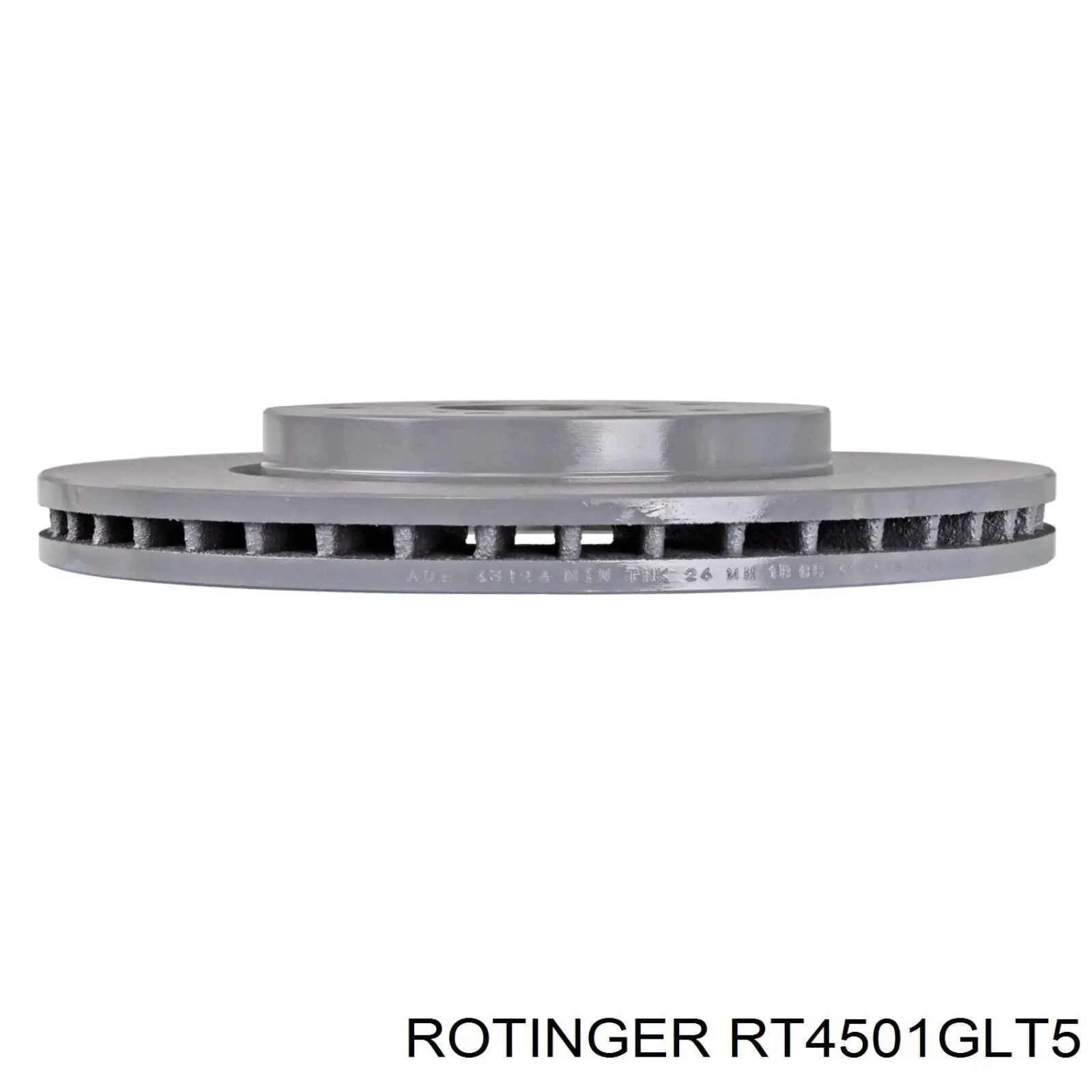 Do koszyka RT4501GLT5 Rotinger Tarcza hamulcowa przednia