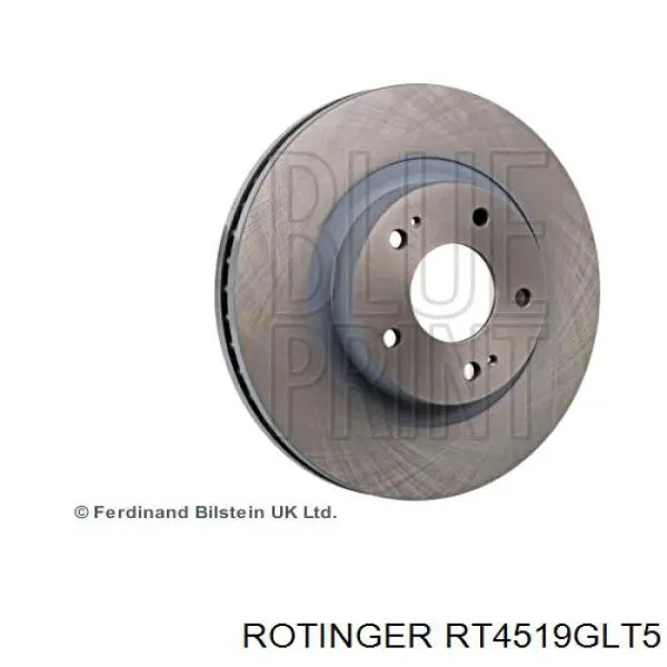 Tarcza hamulcowa przednia Rotinger RT4519GLT5 cena, od 50,65 USD