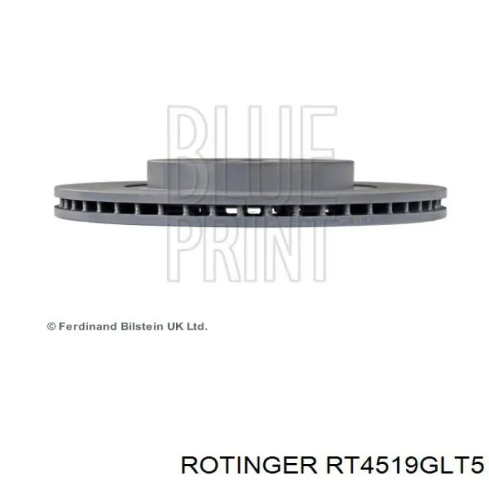 Do koszyka RT4519GLT5 Rotinger Tarcza hamulcowa przednia