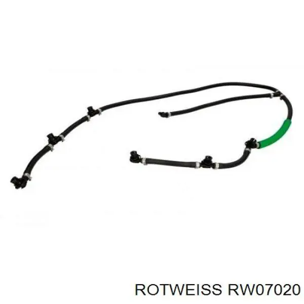 Rurka paliwa, zwrotna od wtryskiwaczy Rotweiss RW07020 cena, od 41,70 USD