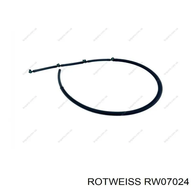 Do koszyka RW07024 Rotweiss Rurka paliwa, zwrotna od wtryskiwaczy